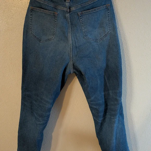 Lands' End Denim with Red Plaid Interior - Picture 3 of 5